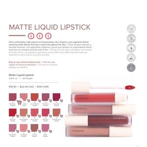 Farmasi Matte Liquid lipstick